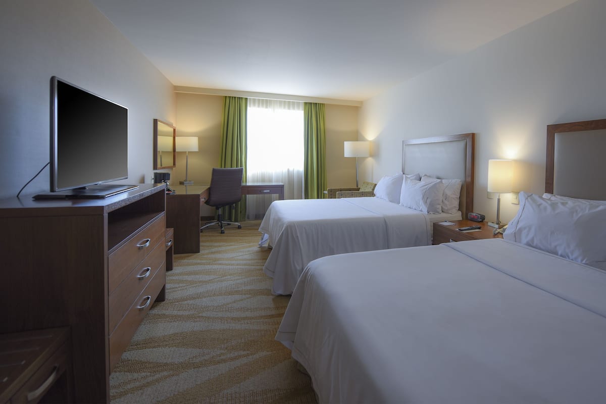 Standard Room, 2 Queen Beds (Top Floor) | 1 bedroom, minibar, in-room safe, desk