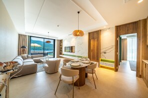 Executive Room | Living area | Flat-screen TV - La Blanche Island Bodrum - All Inclusive (Milas)