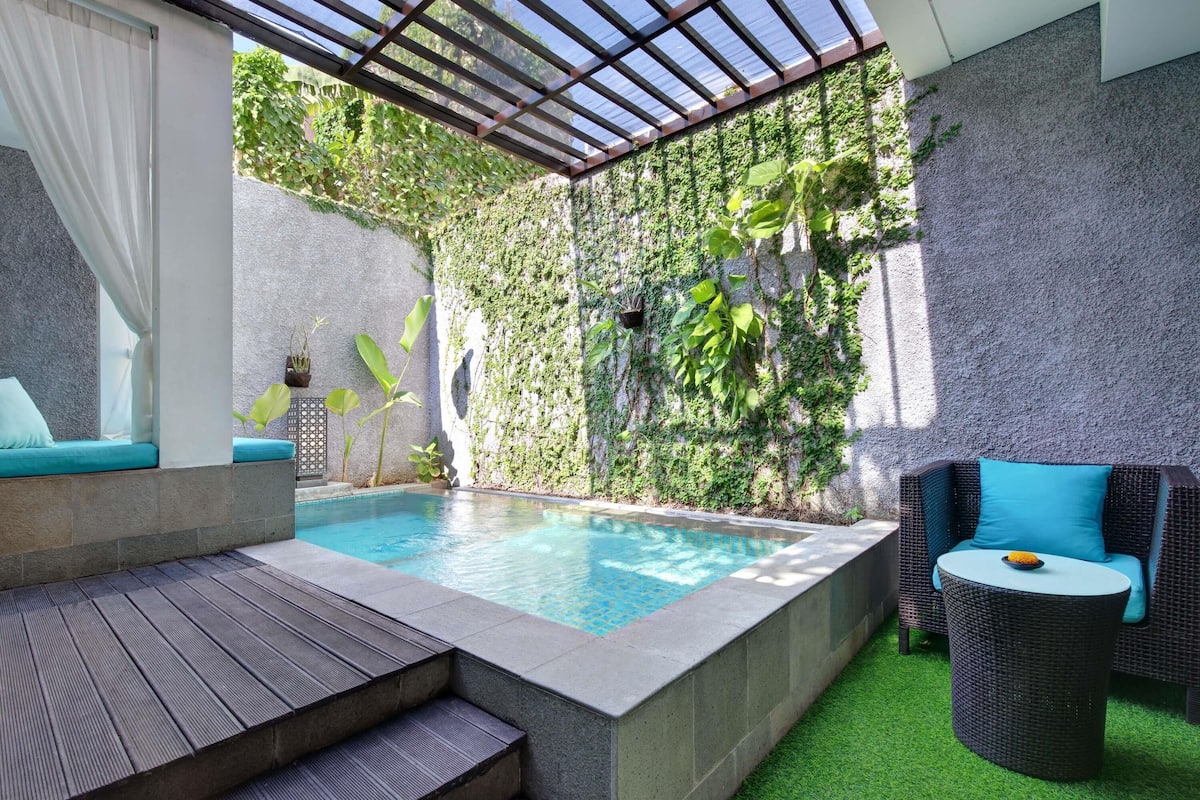 Chambre Deluxe, 1 lit double (Plunge Pool) | 1 chambre, literie de qualité supérieure, minibar