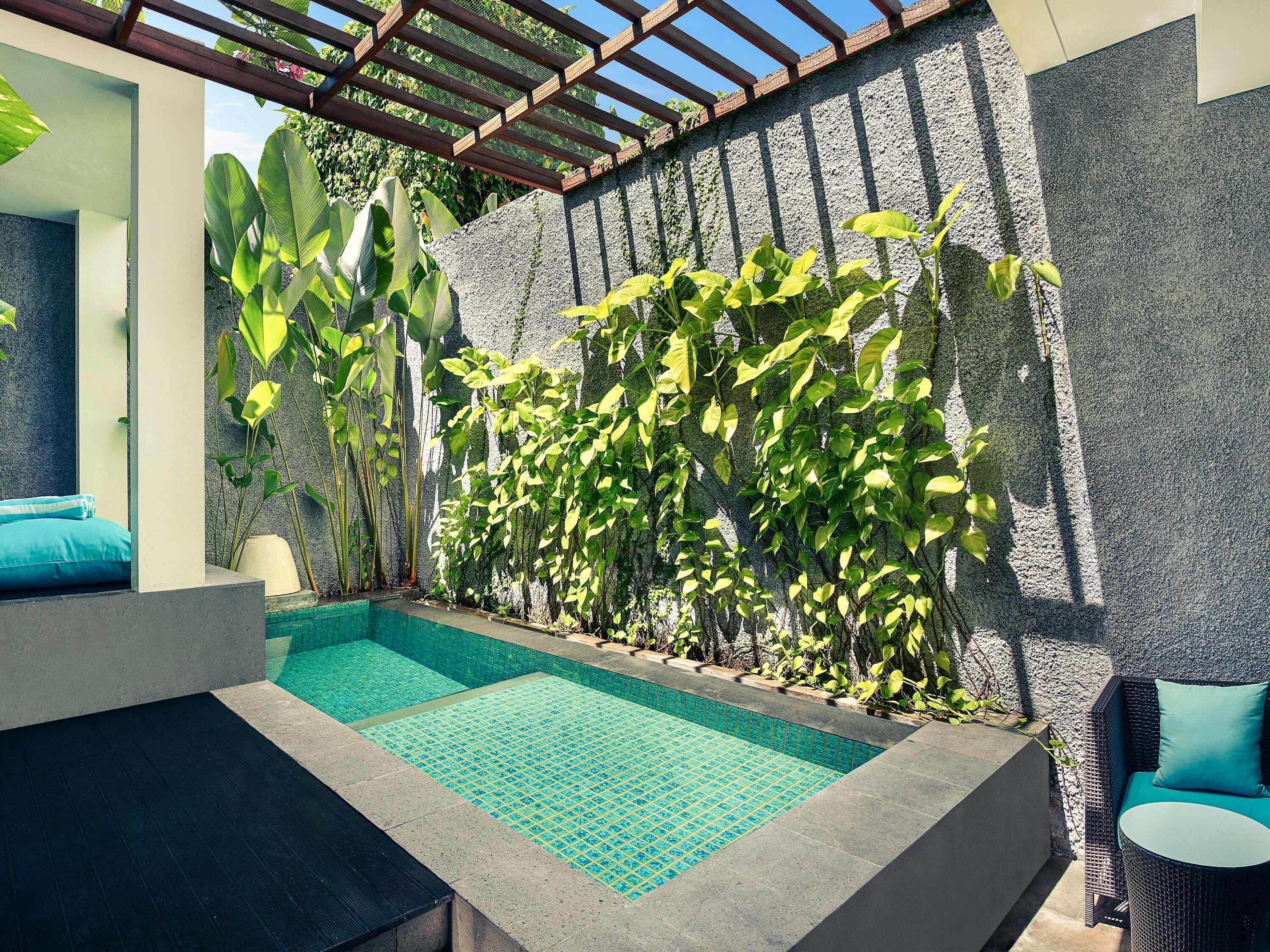 Kamar Deluks, 1 Tempat Tidur Double (Plunge Pool) | Seprai premium, minibar, brankas, dan meja kerja