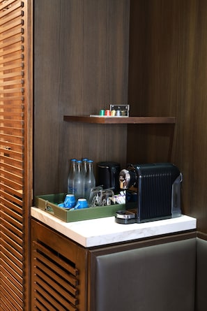 Privilege, Quarto, 1 cama King, sacada | Café e/ou cafeteira
