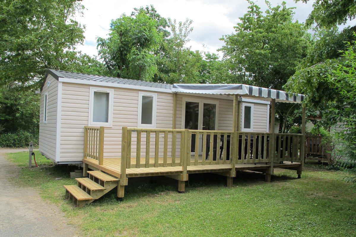 Comfort Mobile Home, 3 Bedrooms (3 chambres) | Porch