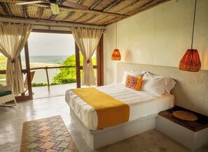 In-room safe, desk, free WiFi, bed sheets - Finca Barlovento Maloka, Tayrona Park (Santa Marta)