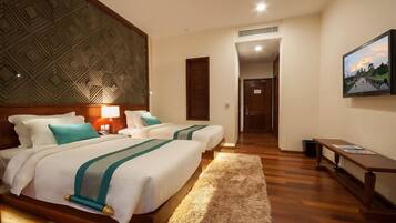 Premium bedding, minibar, in-room safe, individually decorated