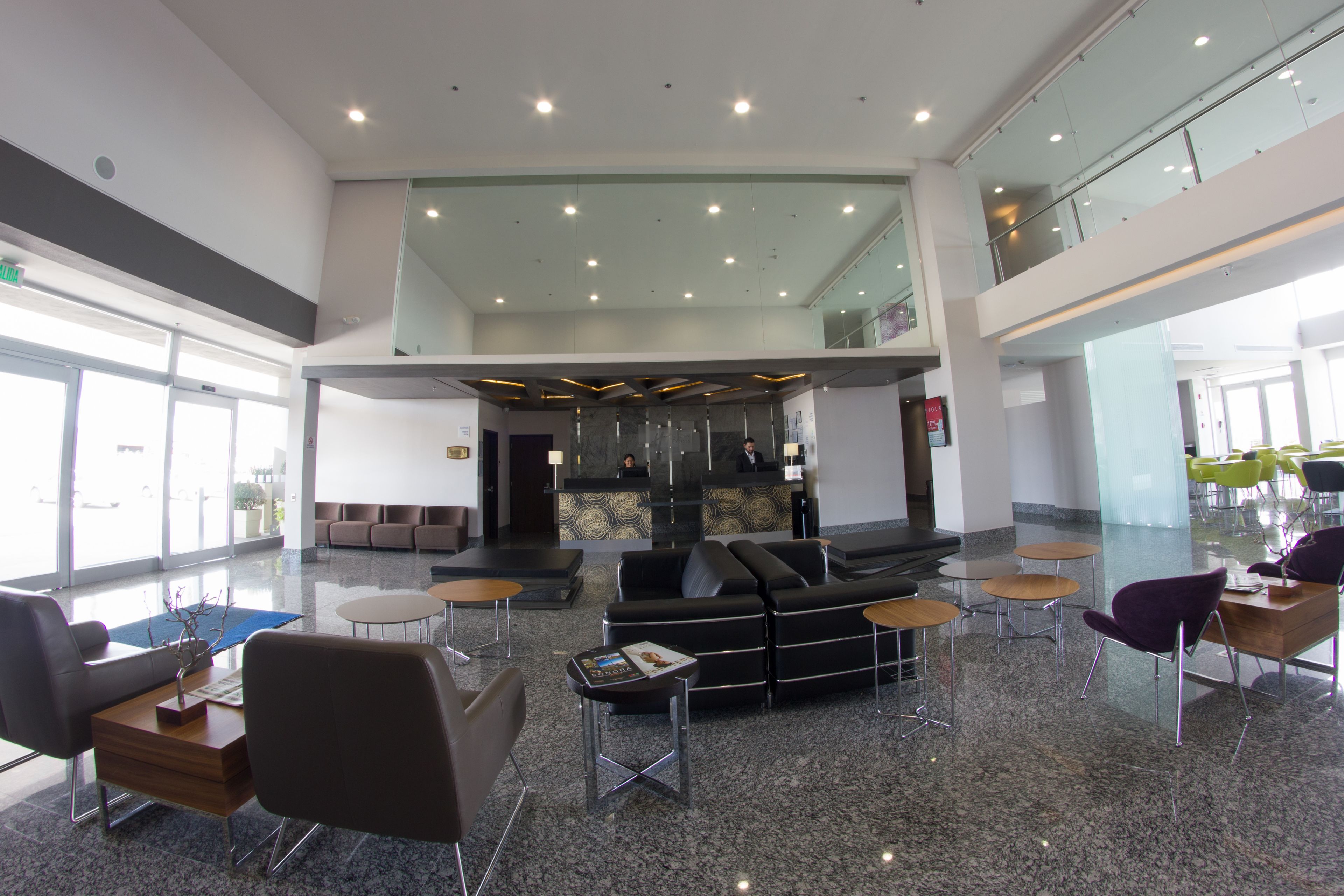 Zona de estar del vestíbulo