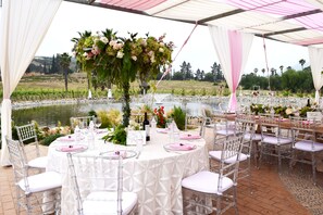 Outdoor wedding area - Hotel Boutique Rancho Tecate (Tecate)