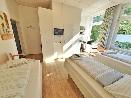 1 habitación, wifi gratis y ropa de cama