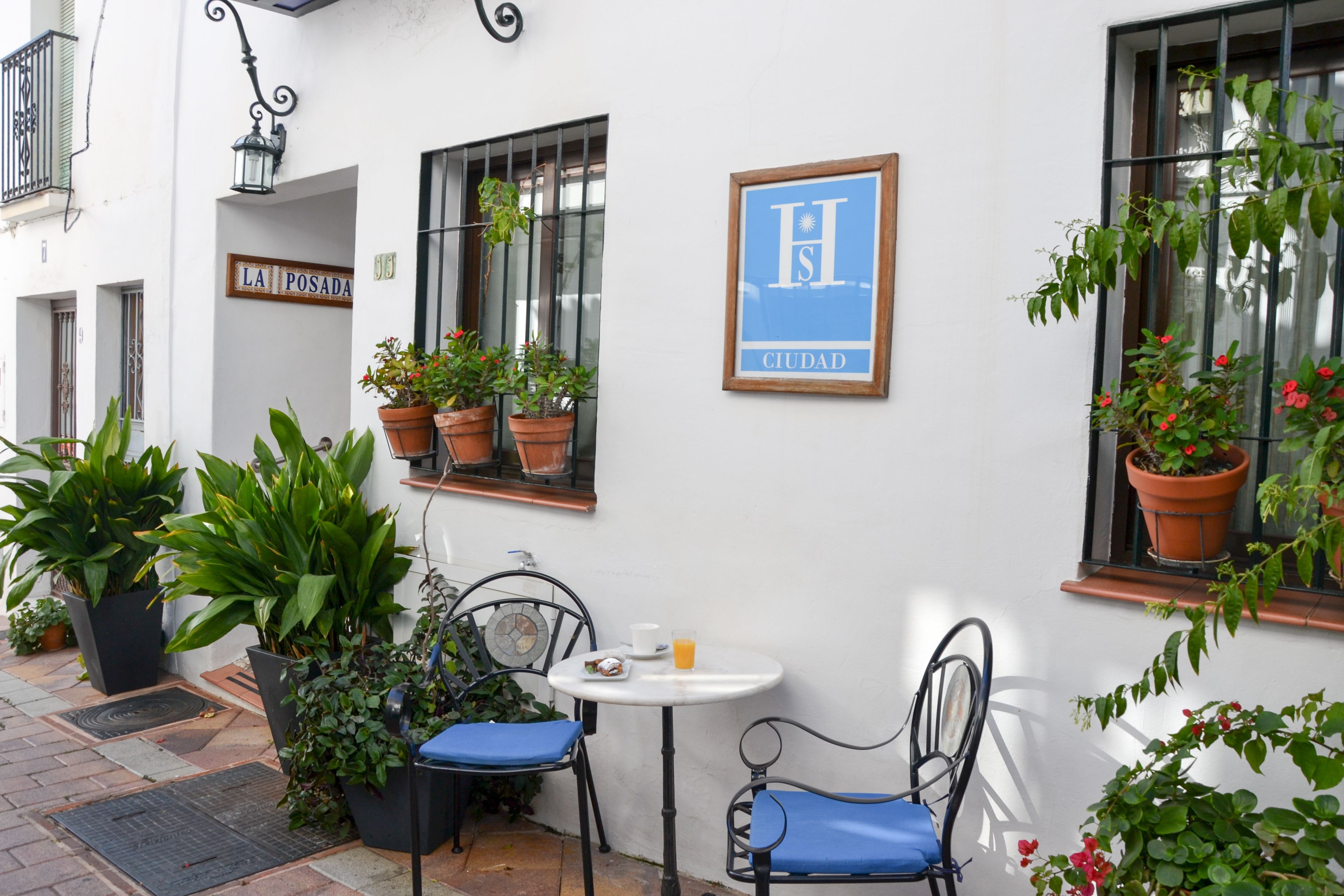 Entrée de l’hébergement