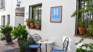 Entrée de l’hébergement