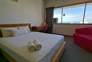 In-room safe, desk, iron/ironing board