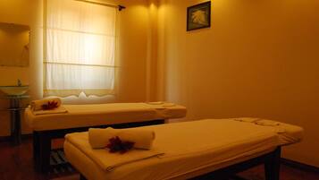 Sauna, body treatments, hot stone massages, Swedish massages
