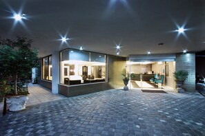 Entrada de la propiedad