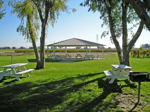 BBQ/picnic Area - Lake Minden RV Resort-Campground (Nicolaus)