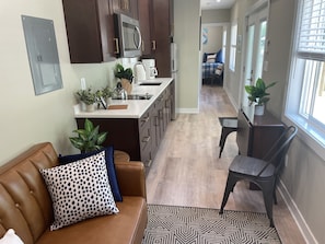 Living area - Yukon Trails RV & Camping Resort (Lyndon Station)