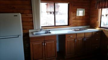 Cottage, 1 Bedroom, Non Smoking, Kitchen (Linens Not Included, No Pets) | Private kitchen | Fridge, microwave, stovetop, coffee/tea maker