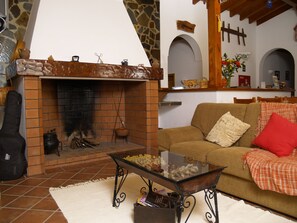 Sala de estar en el lobby