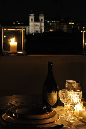 Luxury Apartment, Terrace, City View | Terrace/patio - La Scelta di Goethe (Rome)