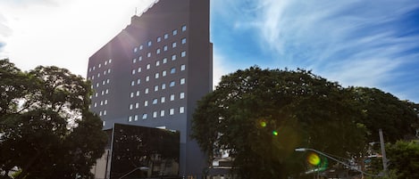 Blick von der Unterkunft