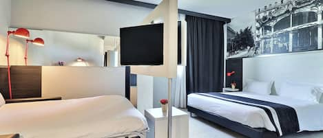 Luxury Suite | Premium bedding, individually decorated, desk, blackout curtains