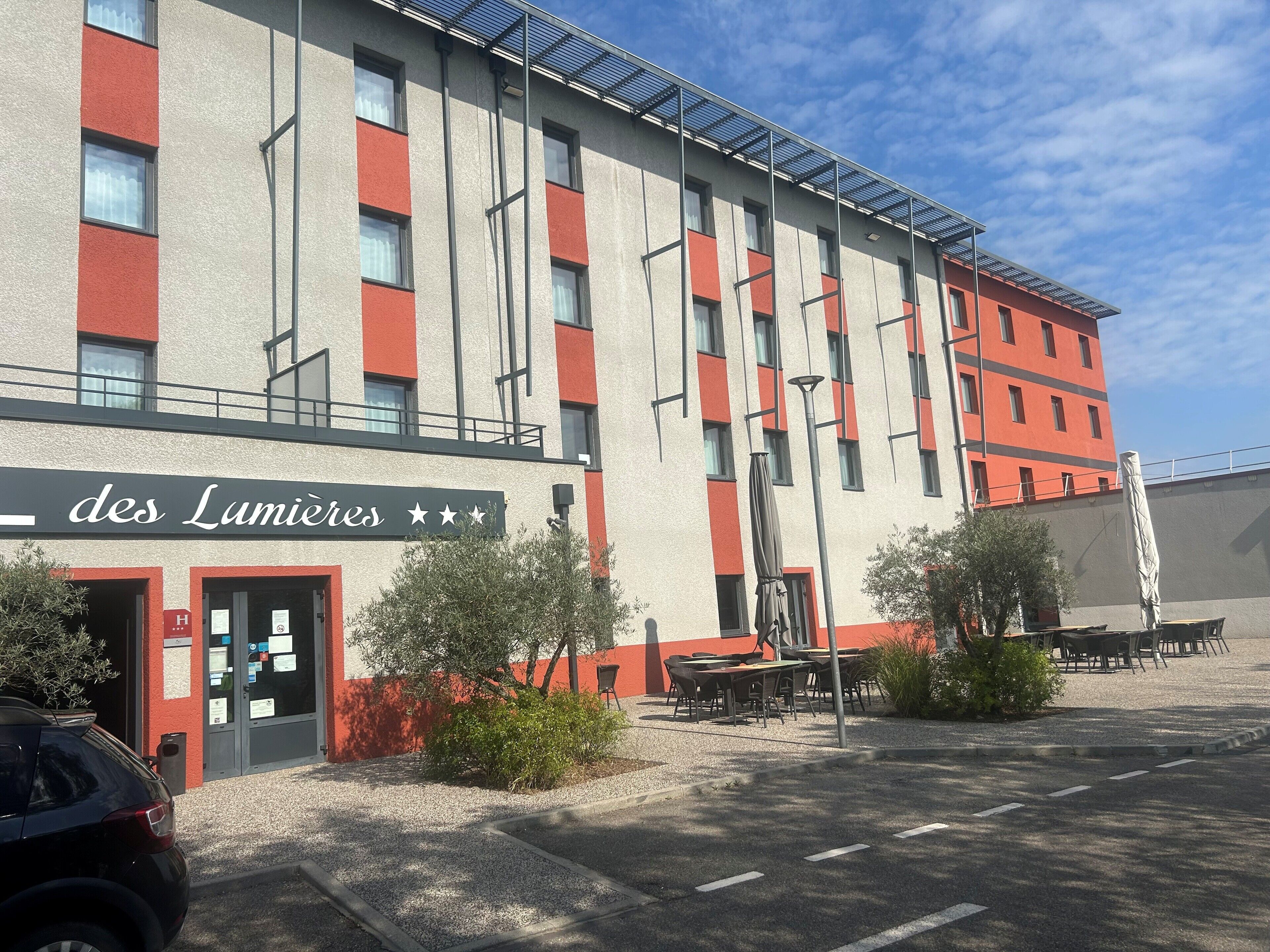 Façade de l’hébergement