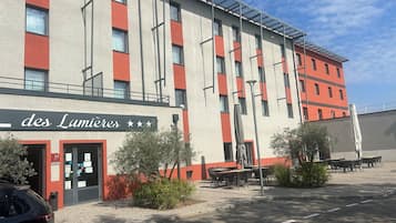 Façade de l’hébergement