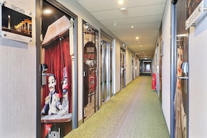 Handläufe auf den Fluren