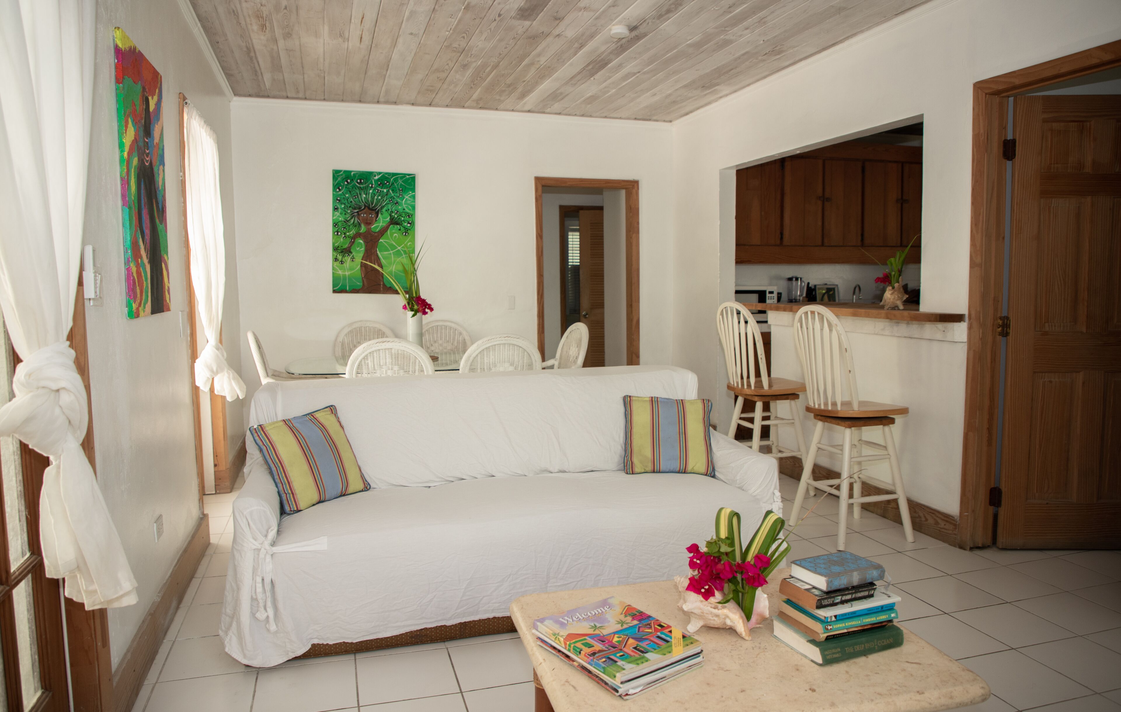 Cottage, 3 kamar tidur, pemandangan kebun (Inagua) | Dapur pribadi | Lemari es, microwave, mesin pembuat kopi/teh, dan tisu