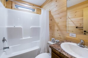 Cabin, Non Smoking, Kitchen (Linens Not Provided, No Pets ) | Bathroom - Rondout Valley Resort (Accord)