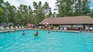 Seasonal outdoor pool