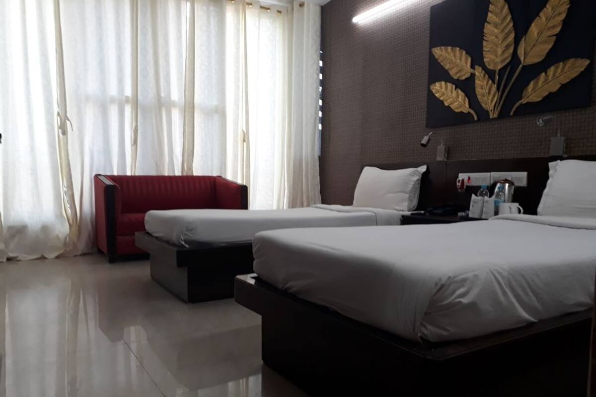 Deluxe-Doppel- oder -Zweibettzimmer