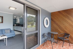 Appartement, 2 slaapkamers, toegankelijk voor mindervaliden | 2 slaapkamers, geluiddichte muren, een strijkplank/strijkijzer