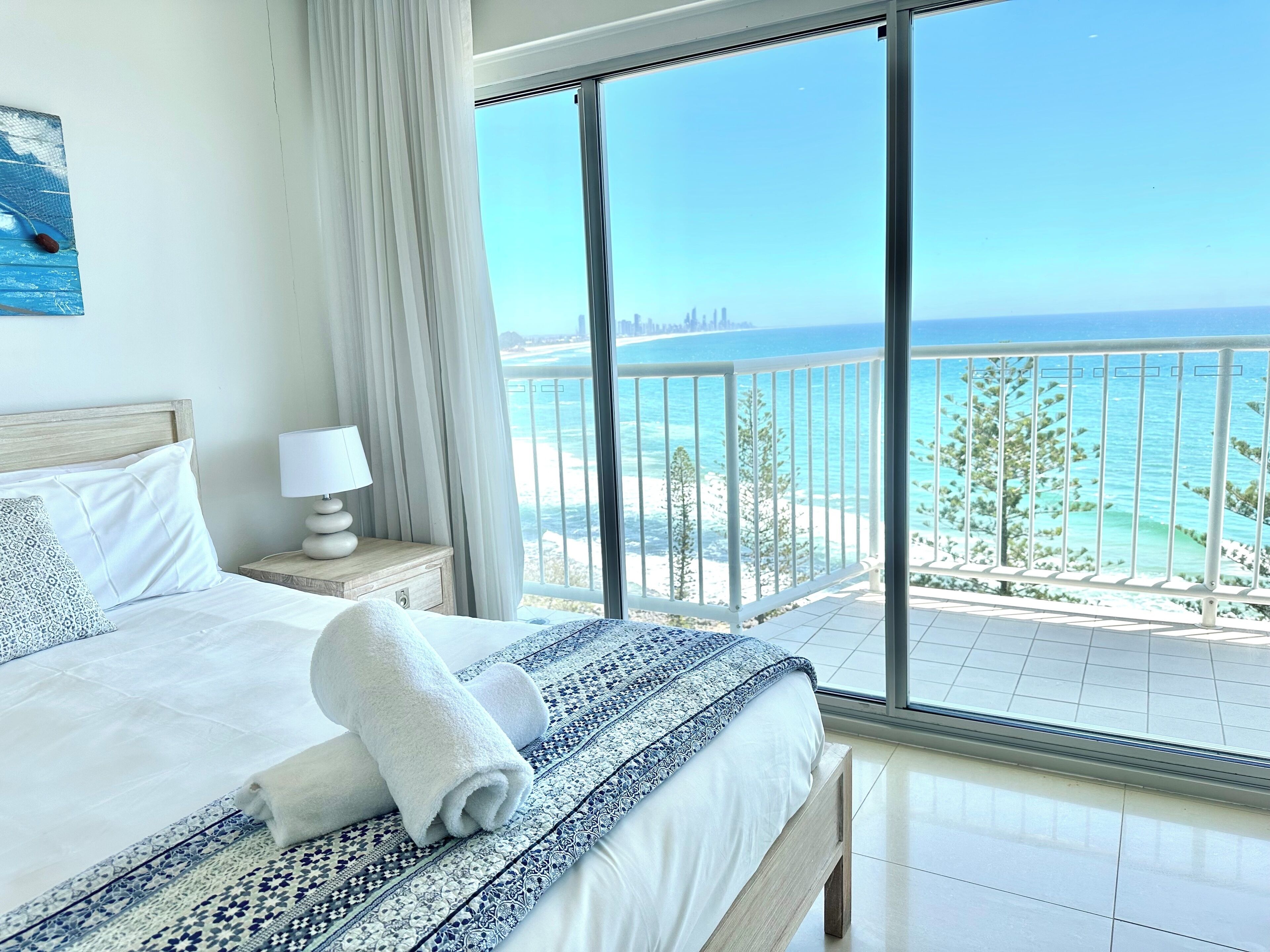 Individually decorated, individually furnished, iron/ironing board