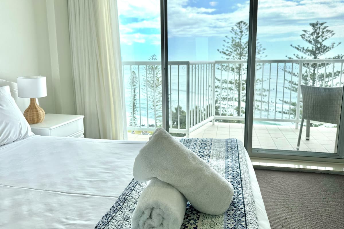 Deluxe Apartment, Ocean View | Iron/ironing board, WiFi (free), individually decorated