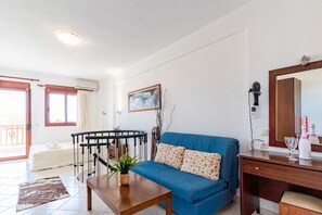 Suite, 2 Bedrooms (for 6) | In-room safe, desk, blackout curtains, soundproofing - Erifili (Kassandra)