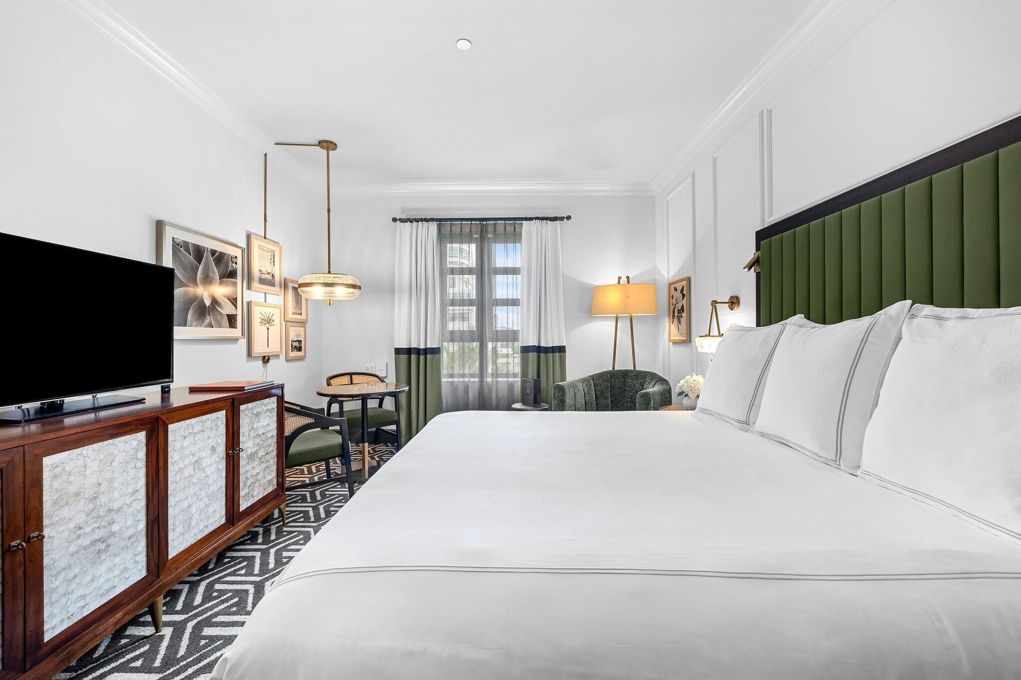 Premium bedding, pillow-top beds, minibar, in-room safe