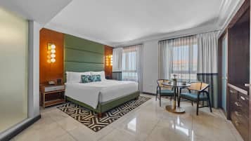 Room, 1 King Bed, City View, Tower | 1 bedroom, premium bedding, pillowtop beds, minibar