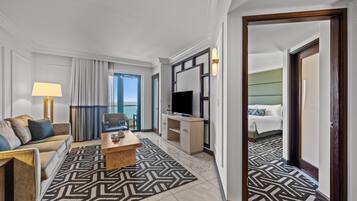 Suite, 1 Bedroom, Ocean View (Biltmore) | Premium bedding, pillowtop beds, minibar, in-room safe