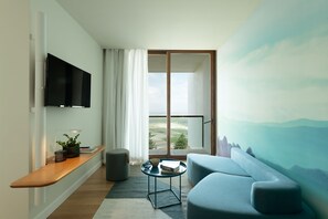 Egyptian cotton sheets, premium bedding, minibar, in-room safe - Elma Hotel and Art Complex (Zikhron Ya'aqov)