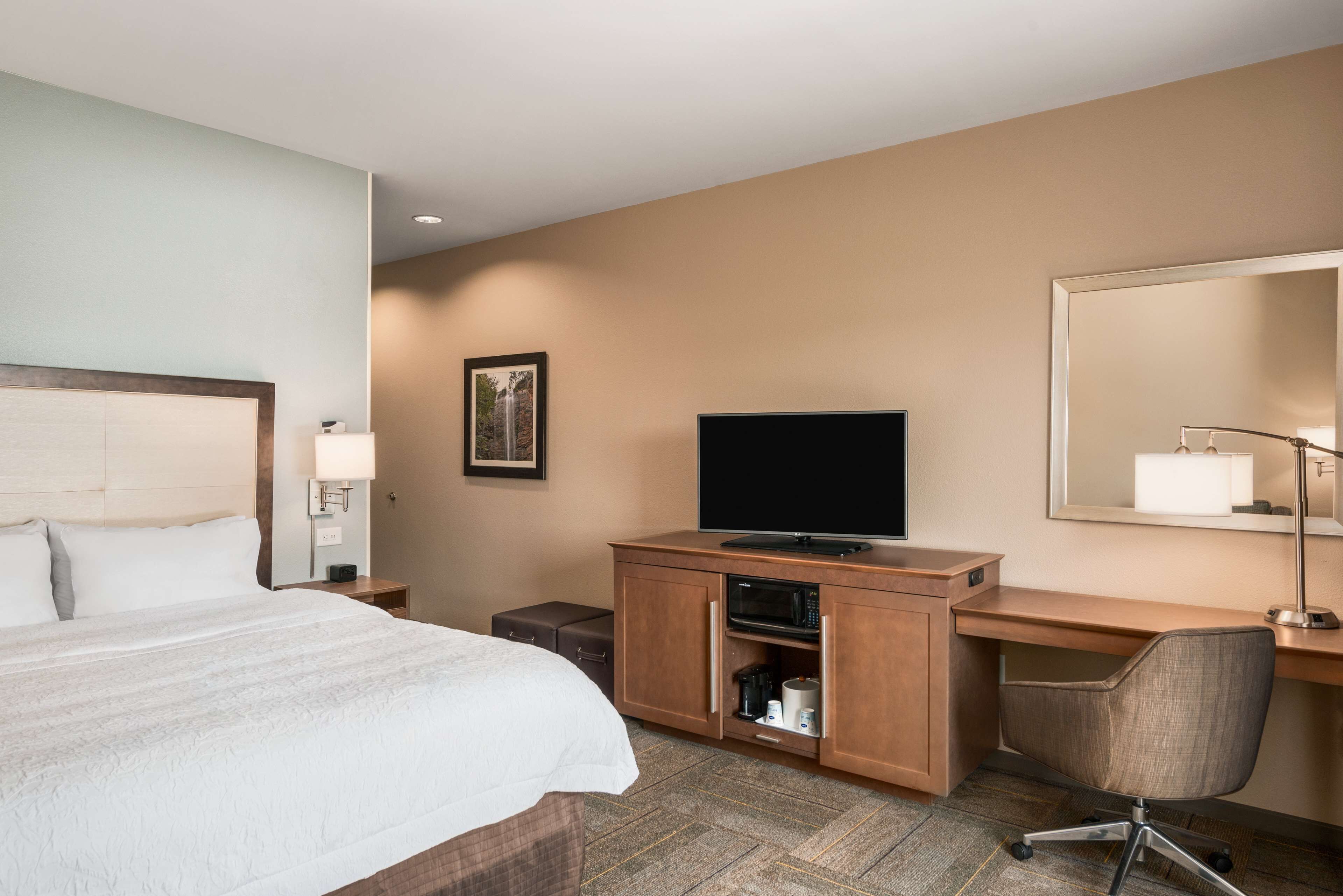 in-room safe, desk, blackout curtains, iron/ironing board