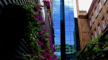 Fachada de la propiedad