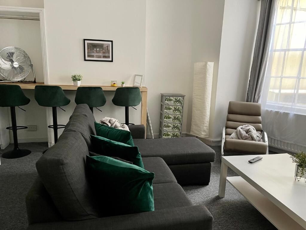 family apartment, private bathroom (flat 1 at brunswick) | lounge