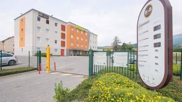 Façade de l’hébergement