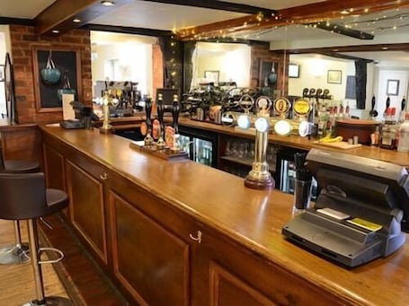 Bar (on property). The Hollies Inn