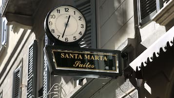 Majoituspaikan julkisivu