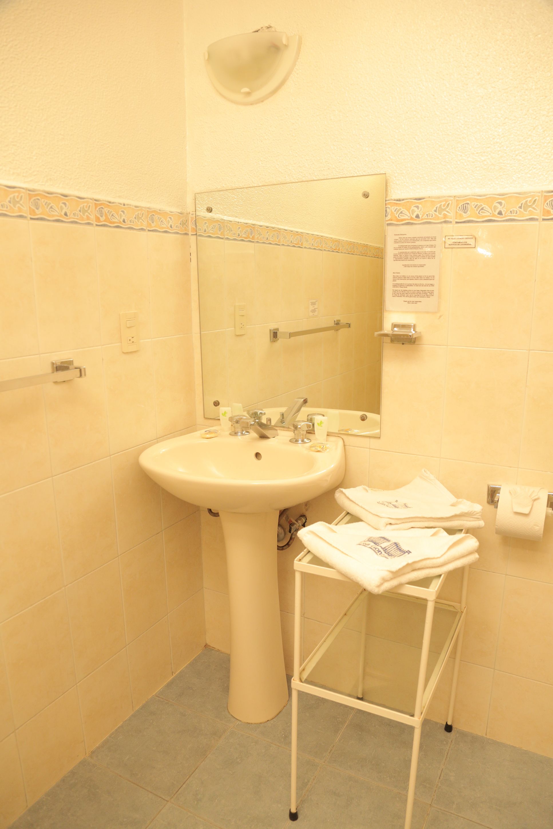 basic room, 2 single beds | bathroom | shower, rainfall showerhead, free toiletries, hair dryer