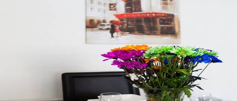 Essbereich im Zimmer