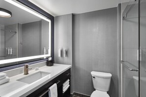 Badkamer met douche