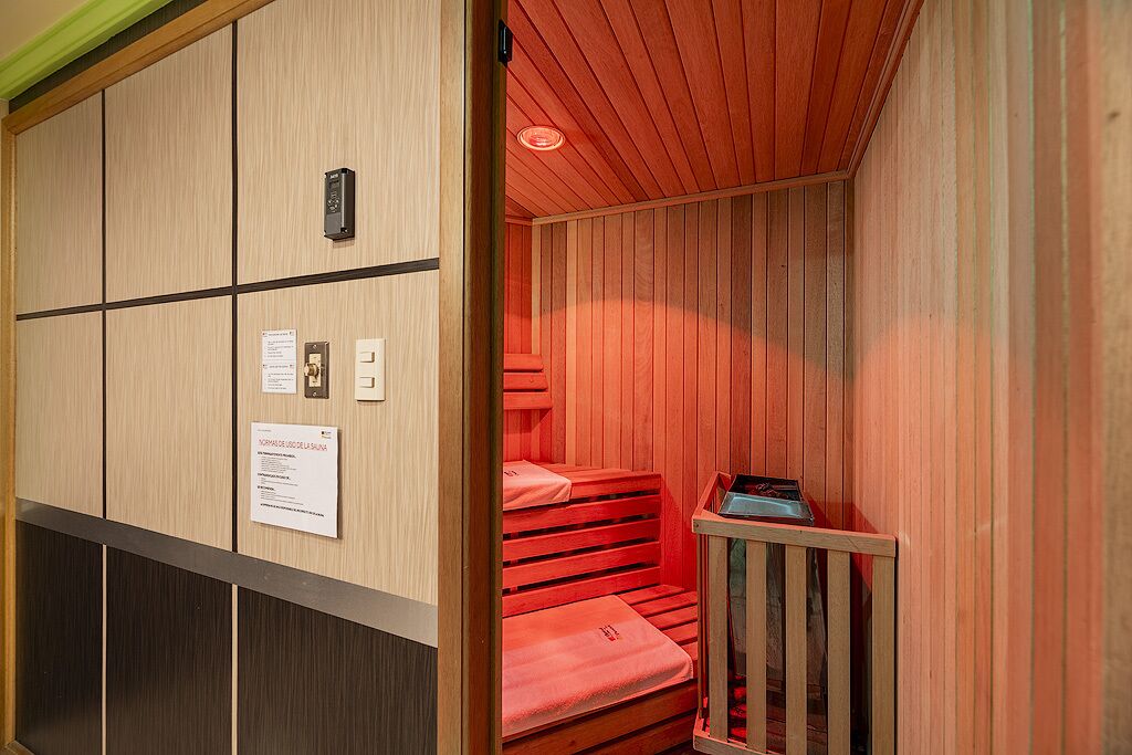 Suite Premium, sauna | Baño | Tina, amenidades de baño gratuitas, secadora de cabello, pantuflas 