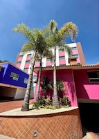 Fachada de la propiedad