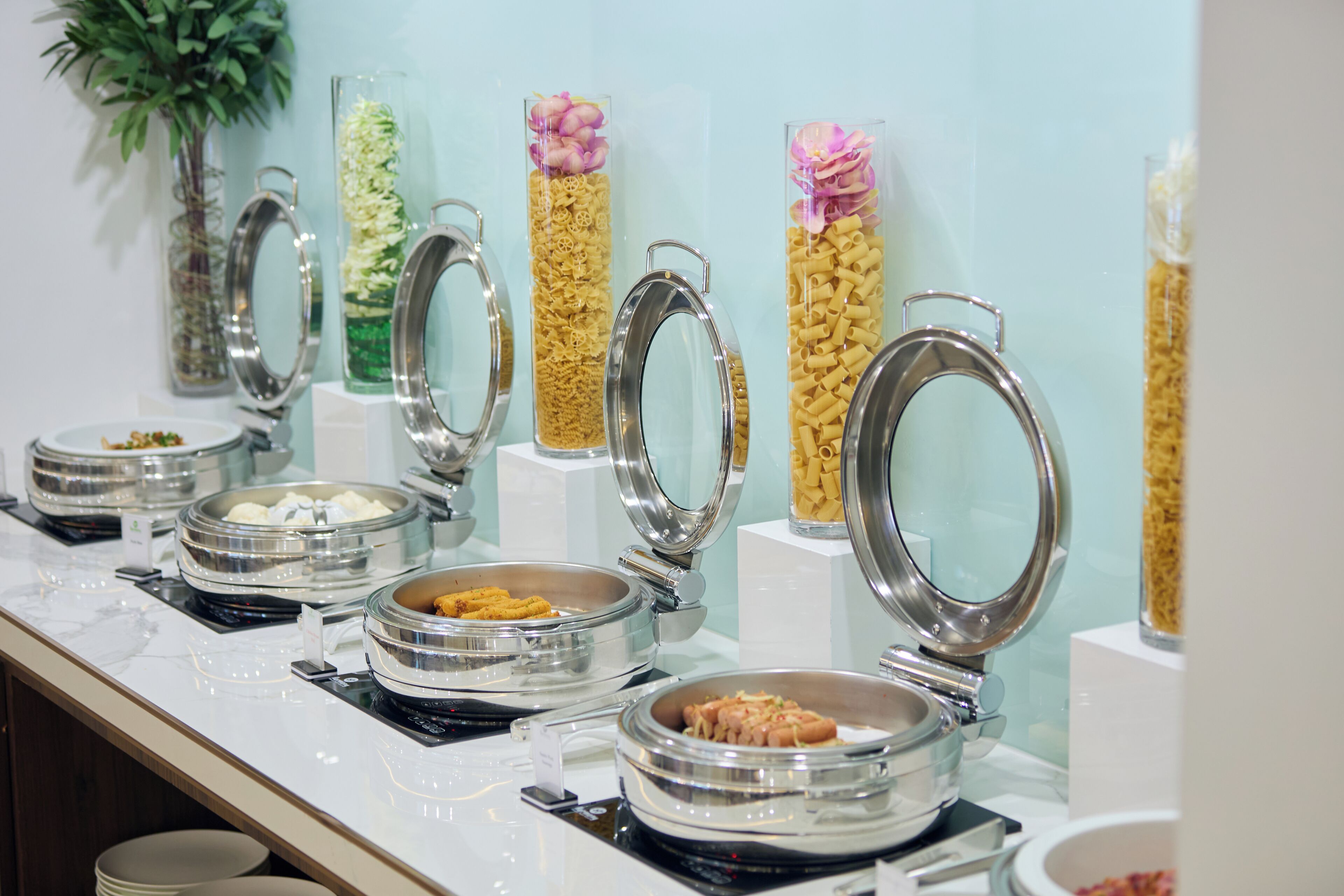吃到飽自助式早餐